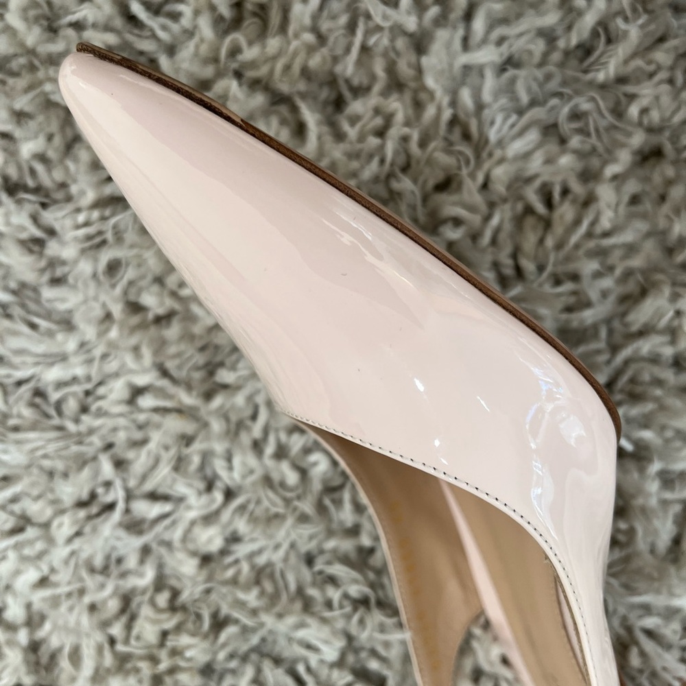 Gianvito Rossi Pointed Toe Patent Slingbacks - EU 40 - 9.5-10 U.S. - Picture 12 of 17
